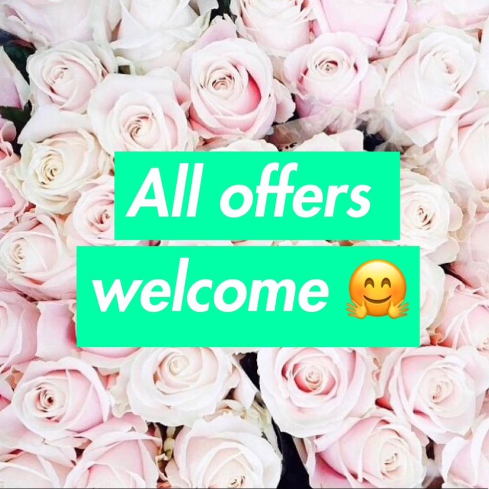 Offers are welcome 💕